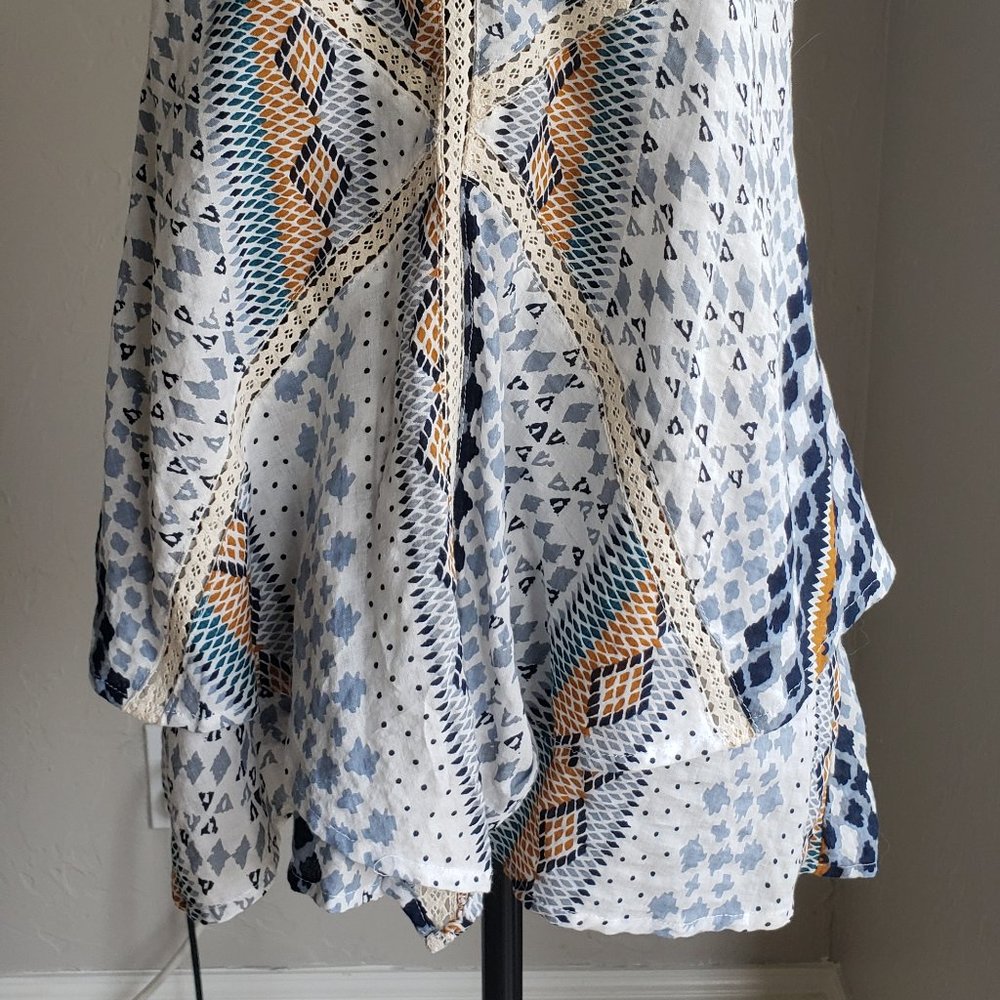 Doe & Rae Bohemian Patchwork Top - Picture 3 of 10